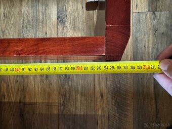 Masivna ceresnova manzelska postel - 14