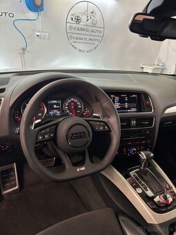 AUDI VYHRIEVANÝ EXCLUSIVE KOŽENÝ VOLANT S PADLAMI - 14