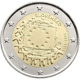 euromince - pamatne dvojeurove mince Slovensko - 14