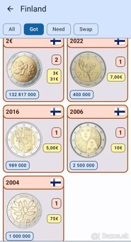 2 € pamätné mince unc - 14