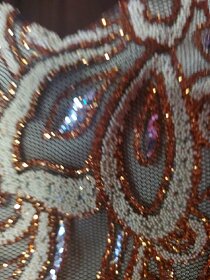 Spoločenské šaty zlaté - 14