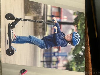 Detský bicykel 16”+kolobežka+chrániče na odrážadlo - 14