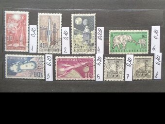 Poštové známky - ČESKOSLOVENSKO - 14 FOTO - 14