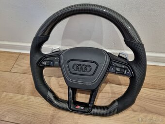 AUDI VOLANT KARBONOVY A6 A7 C8 Q8 S8 SQ8 E-TRON - 14
