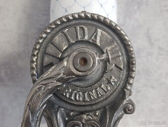 Krásný velmi styrá mlynček IDA se smaltom, dekoracia,sbierka - 14