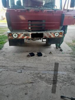 Tatra,v3s,multicar led svetla 178mm 7' (angel eyes) - 14