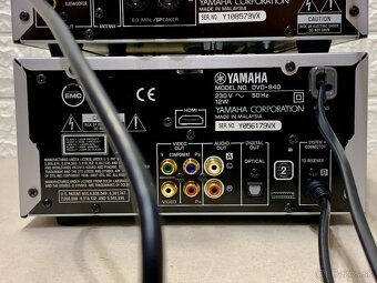 Yamaha R-840 Stereo Receiver + Yamaha DVD-840  DVD prehravač - 14