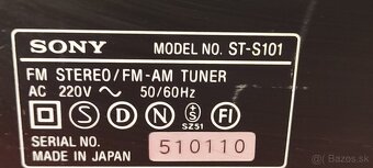 Predám vintage tunery Sony a Technics - 14