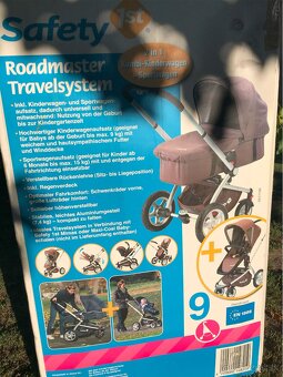 Predám zachovalí, plne funkčný kočík 3v1 + darujem - 14