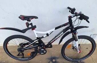 Celoodpružený horský bicykel Rockrider SIX.5 - 14