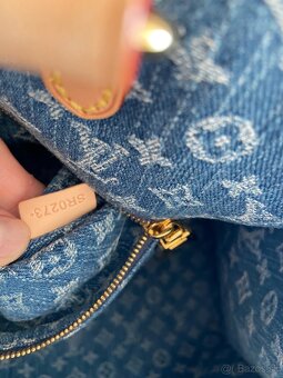 Krásná denim kabelka Onthe Go Louis Vuitton - 14