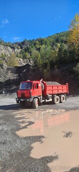 Dovoz sypkých materiálov vozidlom tatra 815,zemné a výkopové - 14