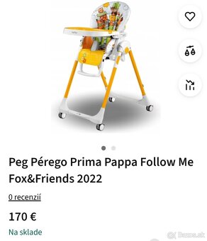 Detská jedálenská stolička - 14