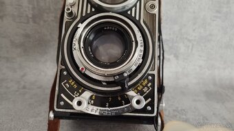 Starý fotoaparát Flexaret VI automat s brašnou, návodem aj - 14