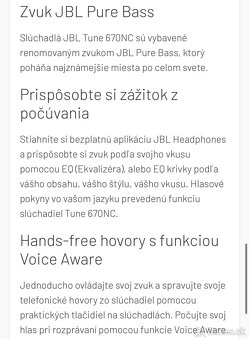 Bluetooth sluchadla JBL LIVE 670 NC - 14