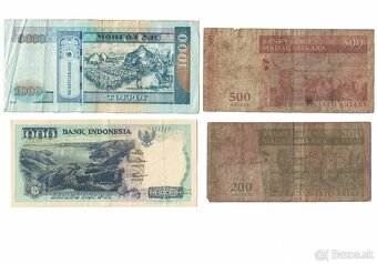 Zbierka bankoviek po 2 eura a 3eur - rôzne - 14