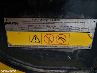 Nakladač Komatsu SK510 Ako nový z Nórska 2013 Len za výho - 14