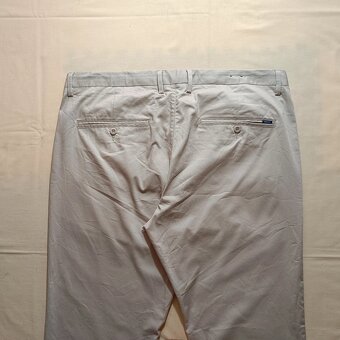 Gant elegantné béžové nohavice Hallden Slim W40 L34 - 14