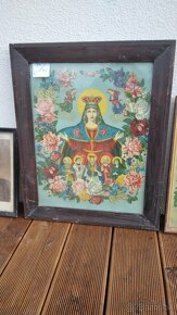 Predám starožitné náboženské obrazy- cena za kus 16 EURO - 14