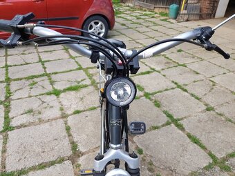 Predám bicykel s motorom SAXONETTE LUXUS,  Motor SACHS - 14