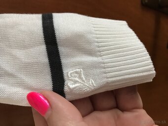 NOVÝ LANCOME originál lurexovy dámsky svetrik S/M - 14