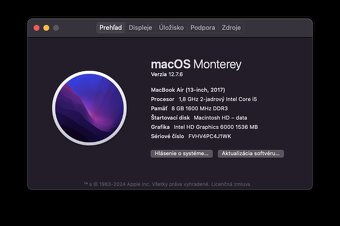 MacBook Air (13-inch, 2017) /Intel Core i5/8GB RAM/128GB SSD - 14