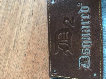 DSQUARED2 pánske riflove capri nohavice L/XL - 14