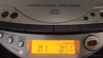 Predám radiomagnetofon Sony CFD-S35CP - 14