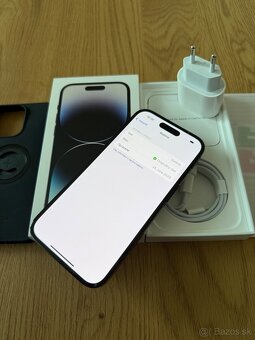 iPhone 14 Pro 256 gb Space Black v záruke + príslušenstvo - 14