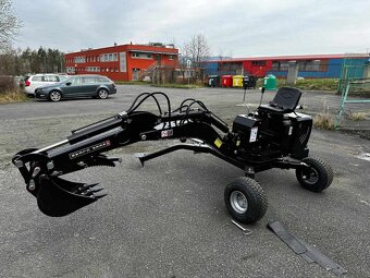 Minibáger 2.generácie 360°otoč mohutný  terénny AKCIA - 14