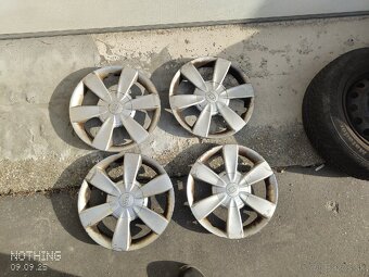 Zimná sada plechové disky Kia Rio / Hyundai Accent R14 - 14