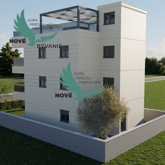 Chorvátsko Novostavba blízko mora s výhľadom na more - 14