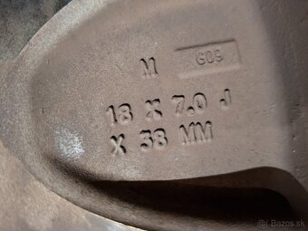 Predám org.hlinikové disky Opel/Chevrolet--R18 - 14