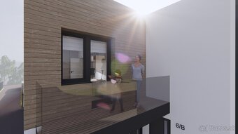 Nízko-energetická novostavba 3-izbových bytov s loggiami - 14
