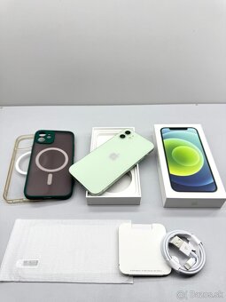 iPhone 12 GREEN NOVÁ BATÉRIA 100%+PRÍSLUŠENSTVO - 14