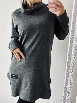 Damsky predlženy rolak grey D - 14