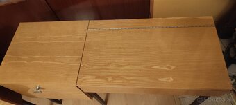 Kozmetický stolík+ nočný stolík - 14