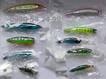 Rybárske potreby - sada mix voblerov - 14