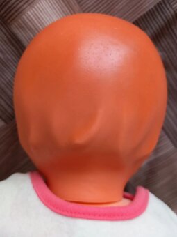 Stará retro bábika od Gumotex - 50 cm - 14
