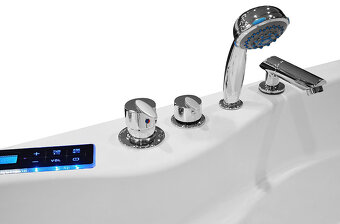 M-SPA - 0207 Kúpeľňová vaňa s hydromasážou 150 x 92 x 53 cm - 14