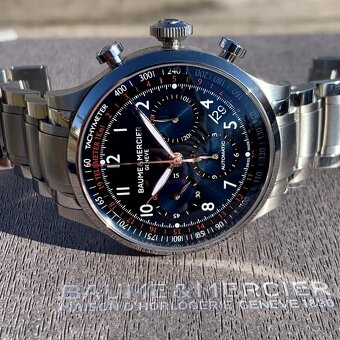 Baume & Mercier, model Capeland Chronograph, orig. hodinky - 14