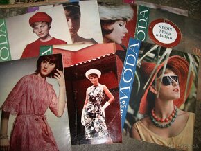 STARÉ MODNÉ ČASOPISY, naša moda, milena,dum mody,žena a moda - 14