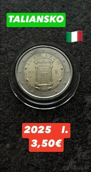 Euromince - pamätné dvojeurové mince Taliansko - 14