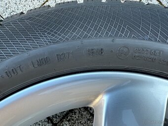 Hliníkové disky orig. Audi 5x112 R17 + Zimné pneumatiky - 14