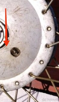 Špice kolo dráty pneu i-40 3.75-19 střed kola Ural Dněpr M72 - 14