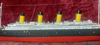 109 CM MODEL TITANICU Z DREVA - 14