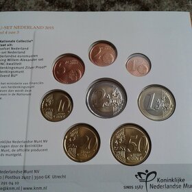 Euromince sada Holandsko 2012 - 2016 - 14