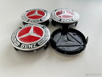 Mercedes Benz 75mm stredove krytky - 14