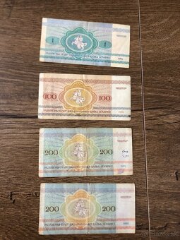 Mince FRANCE +Bankovky BIELORUSKO - 14