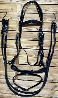 Uzdečka anglická Biothane s otěžemi MIX - 14